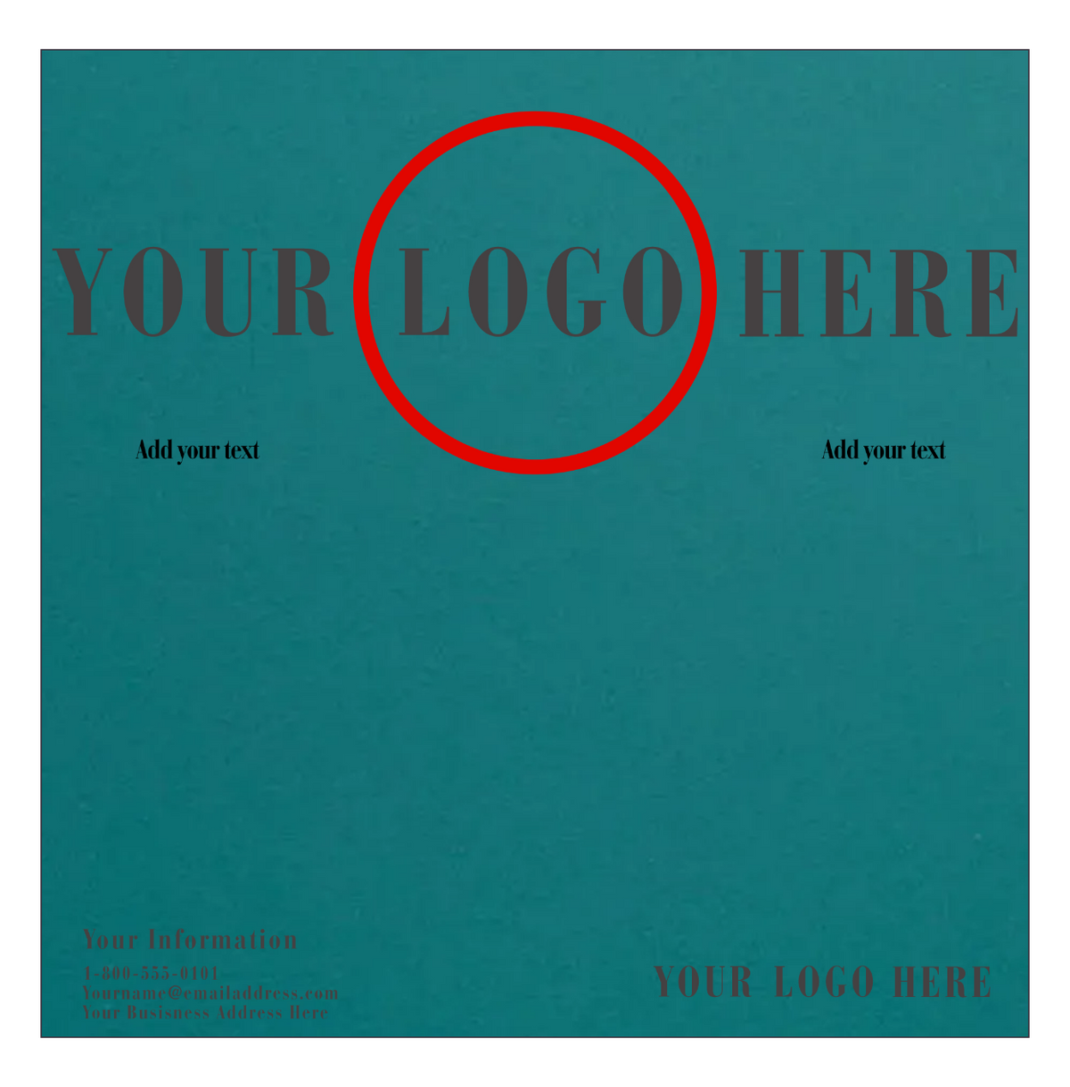 Teal 100lb 12 x 12 Cardstock