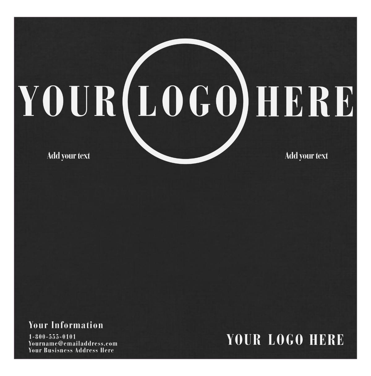 Black Linen 100lb 12 x 12 Cardstock