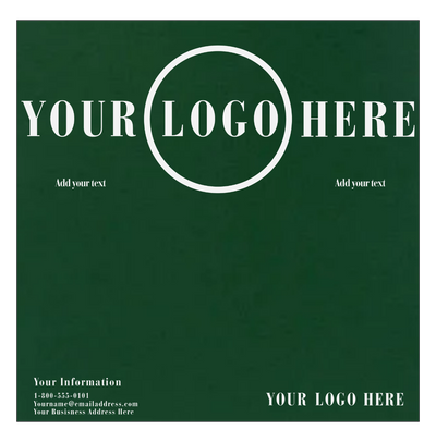 Dark Green Linen 100lb 12 x 12 Cardstock