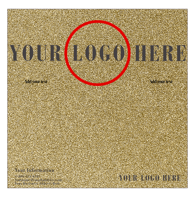 Bronze Brown Metallic 105lb 12 x 12 Cardstock