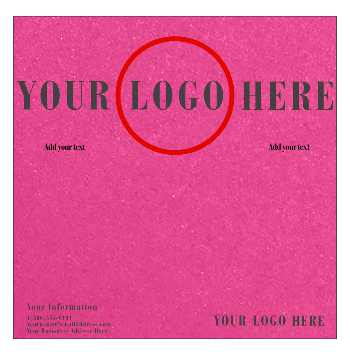Azalea Fuchsia Metallic 105lb 12 x 12 Cardstock
