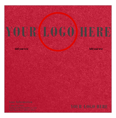 Jupiter Red Metallic 105lb 12 x 12 Cardstock