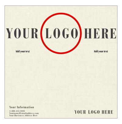 Natural Linen 100lb 12 x 12 Cardstock