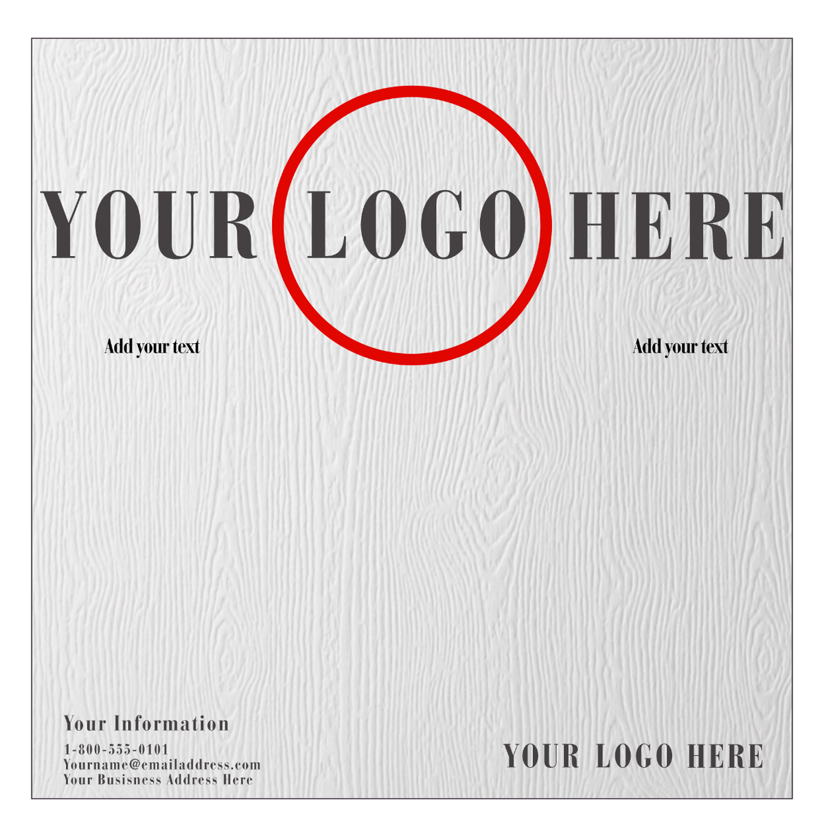 White 100lb Cougar 12 x 12 Premium Cardstock