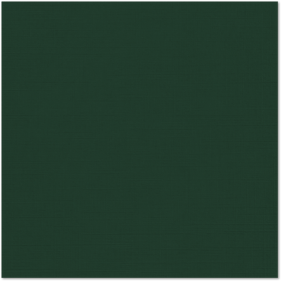 Dark Green Linen 100lb 12 x 12 Cardstock