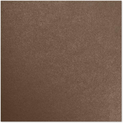 Bronze Brown Metallic 105lb 12 x 12 Cardstock