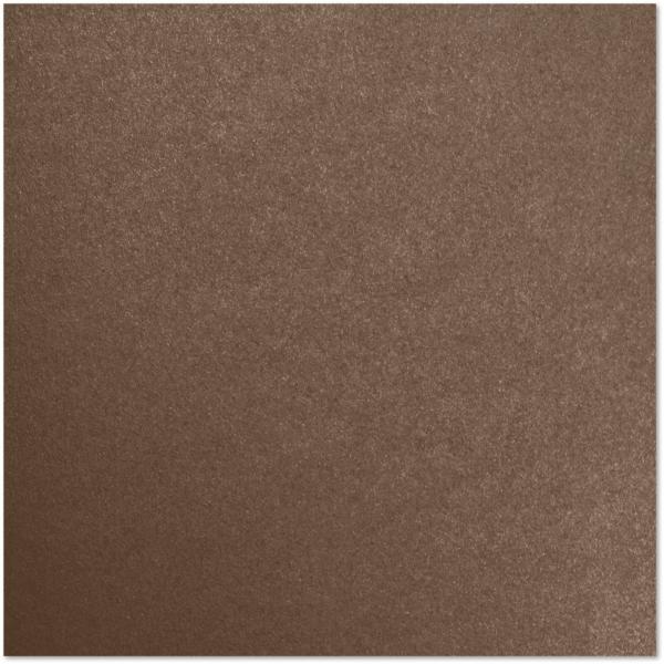 Bronze Brown Metallic 105lb 12 x 12 Cardstock