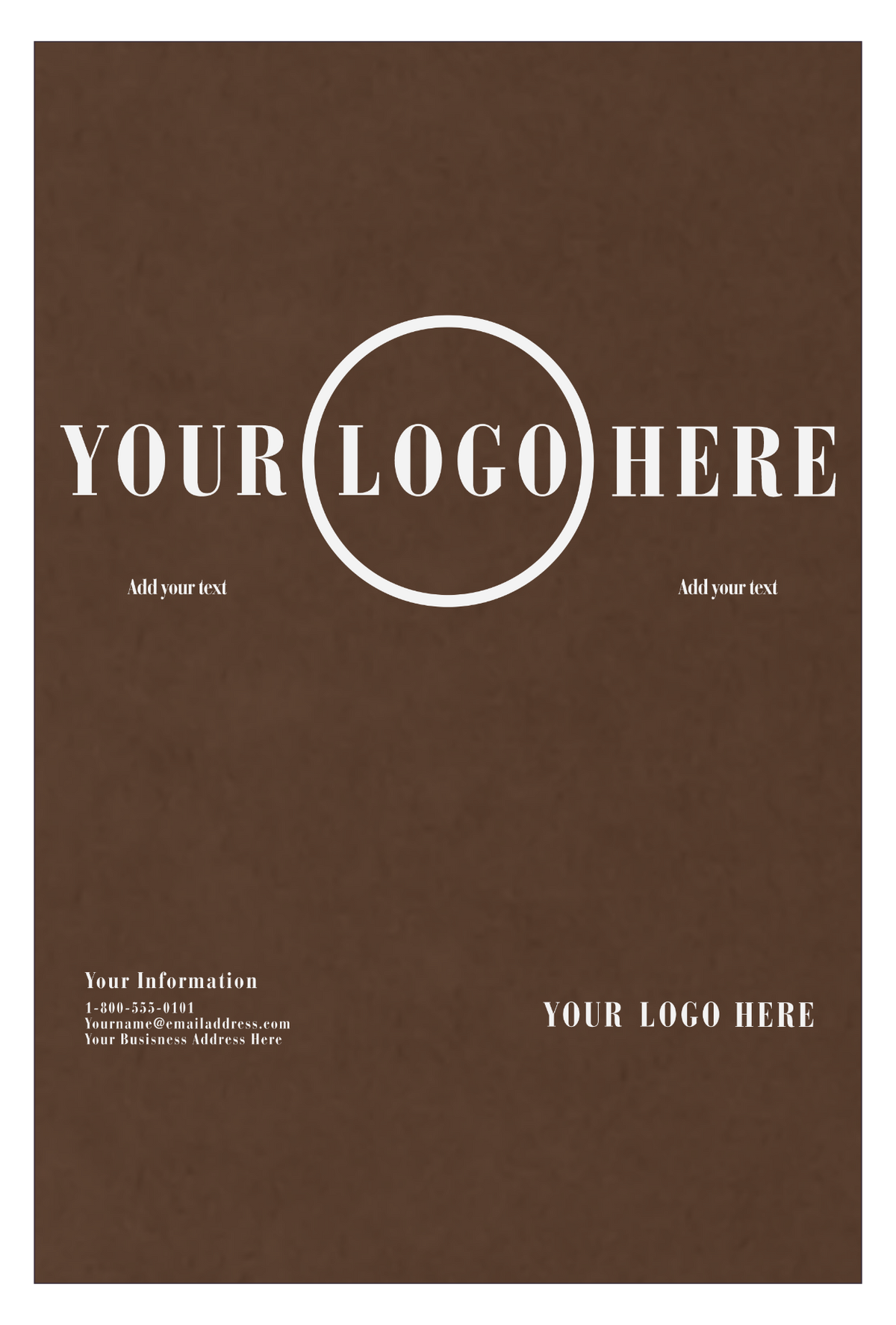 Chocolate Brown 100lb 12 x 18 Cardstock