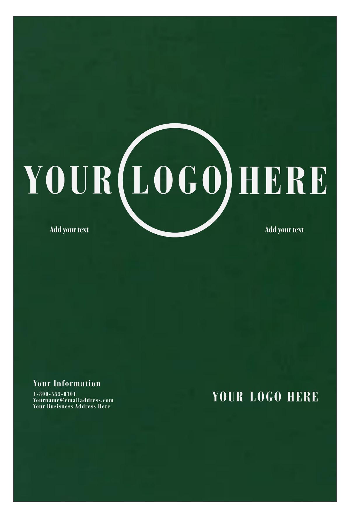 Dark Green Linen 100lb 12 x 18 Cardstock