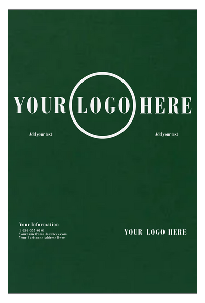 Dark Green Linen 100lb 12 x 18 Cardstock