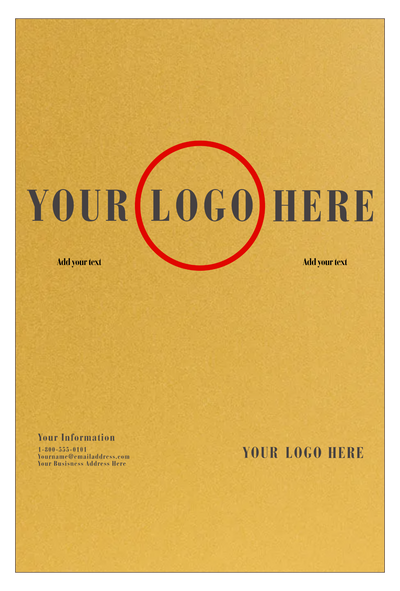 Gold Metallic 105lb 12 x 18 Cardstock