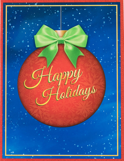 Happy Holidays Christmas Cards