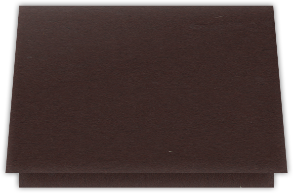 Hot Fudge Vellum 100lb 5 1/8 x 3 3/8 One Pocket Landscape Photo Holders with 1 3/8 Inch Pocket