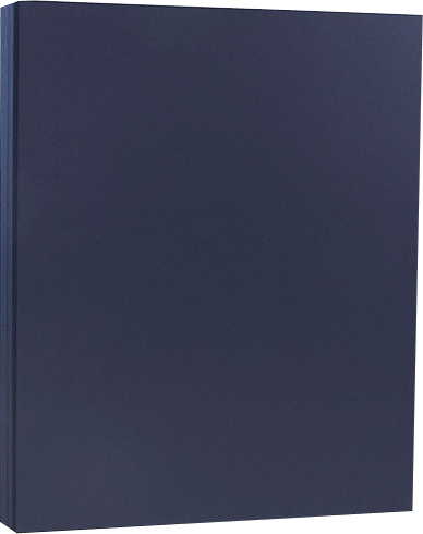 Navy Blue 100lb 8 1/2 x 11 Cardstock
