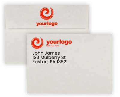 White Parchment 24lb A7 Invitation Envelopes (5 1/4 x 7 1/4)