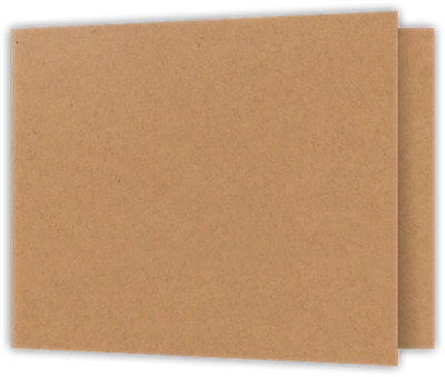 Jute Vellum 80lb 2 3/4 x 3 3/4 One Pocket Key Card Holders with 2 1/4 Inch Pocket