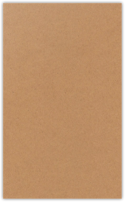 Jute Vellum 80lb 2 3/4 x 4 1/2 One Curved Pocket Key Card Holders with 3 Inch Pocket