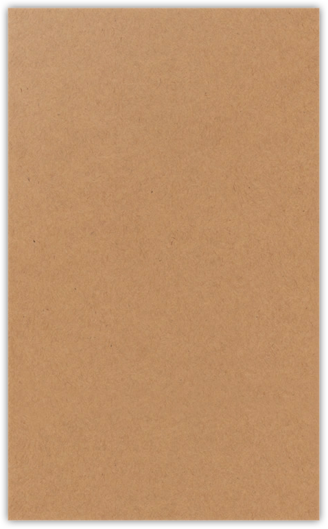 Jute Vellum 80lb 2 3/4 x 4 1/2 One Curved Pocket Key Card Holders with 3 Inch Pocket