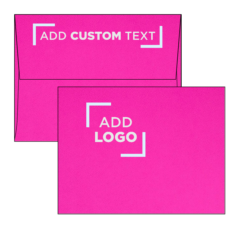 Fuchsia Pink Magenta 32lb A2 Invitation Envelopes (4 3/8 x 5 3/4)