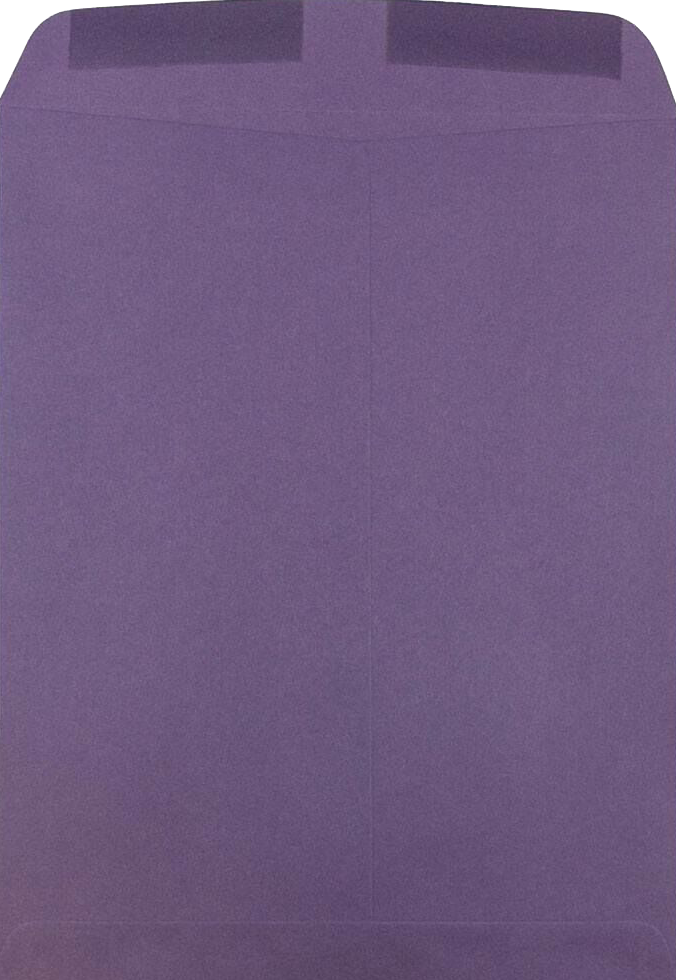 Dark Purple 28lb 10 x 13 Open End Envelopes