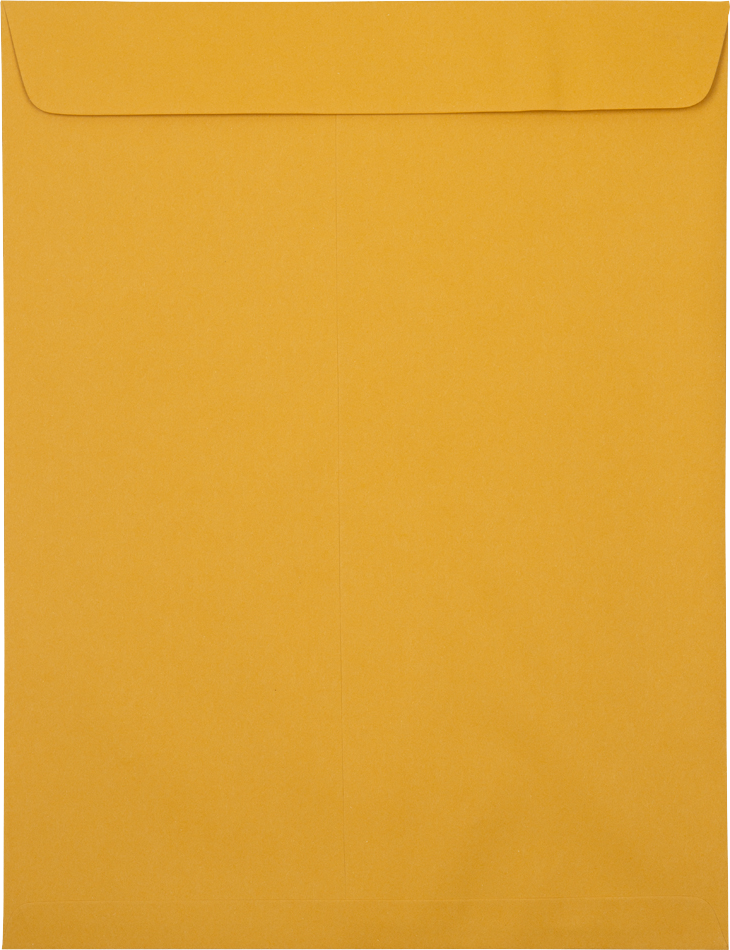 Brown Kraft 28lb 10 x 13 Open End Envelopes with Peel & Seal