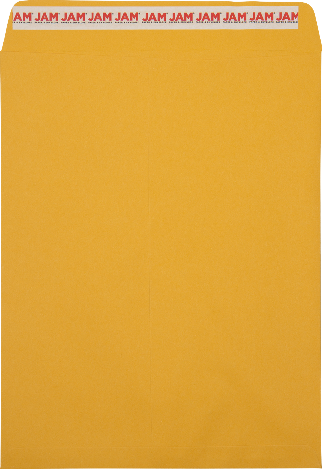 Brown Kraft 28lb 10 x 13 Open End Envelopes with Peel & Seal