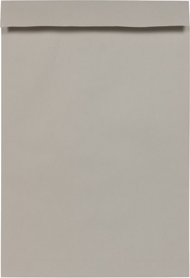 Gray Kraft 28lb 15 x 22 Open End Envelopes