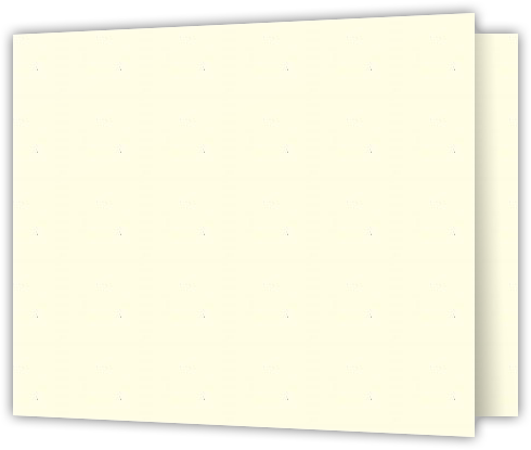 Vanilla Vellum 80lb 2 3/4 x 3 3/4 One Pocket Key Card Holders with 2 1/4 Inch Pocket