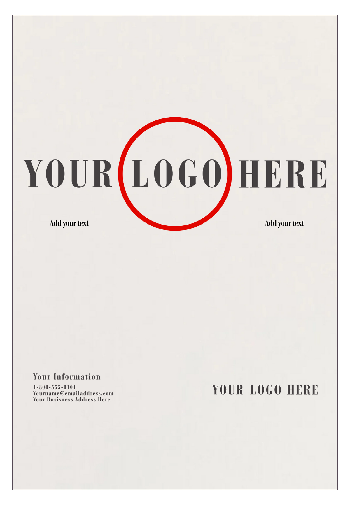 White Recycled 80lb 13 x 19 Cardstock