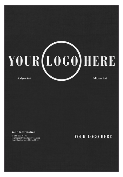 Black Linen 100lb 13 x 19 Cardstock