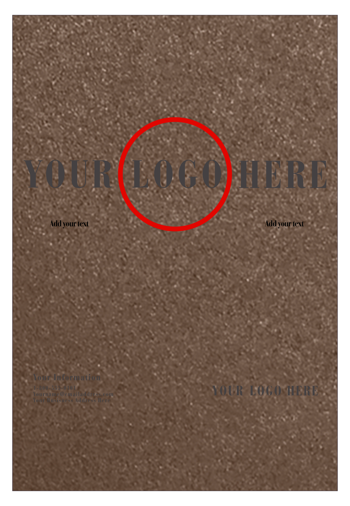 Bronze Brown Metallic 105lb 13 x 19 Cardstock