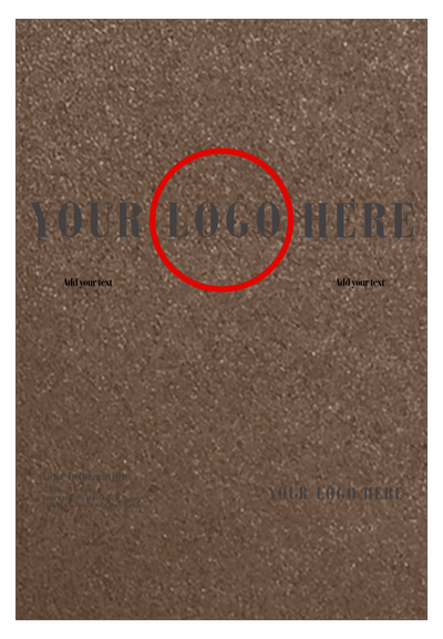 Bronze Brown Metallic 105lb 13 x 19 Cardstock