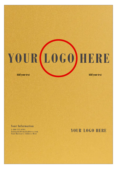 Gold Metallic 105lb 13 x 19 Cardstock