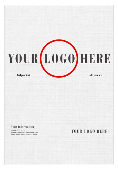 White Linen 100lb 13 x 19 Cardstock