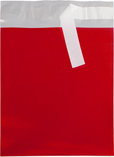 Red Foil 32lb 6 1/4 x 7 7/8 Invitation Envelopes with Peel & Seal