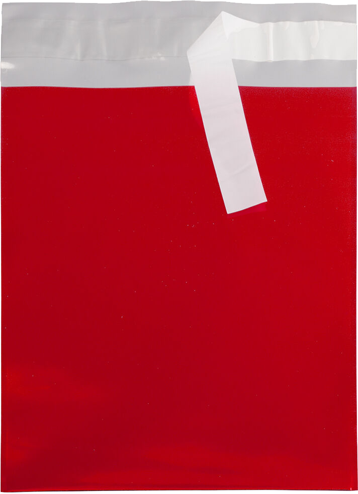 Red Foil 32lb 6 1/4 x 7 7/8 Invitation Envelopes with Peel & Seal