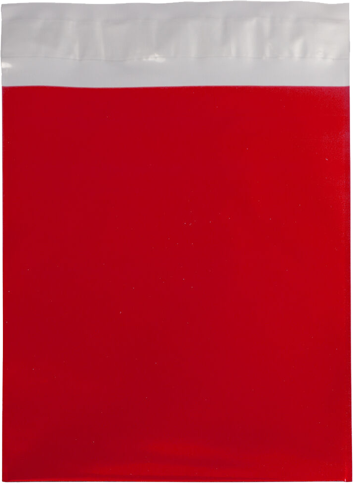 Red Foil 32lb 6 1/4 x 7 7/8 Invitation Envelopes with Peel & Seal