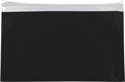 Black Foil 32lb 6 1/8 x 9 1/2 Booklet Envelopes with Peel & Seal