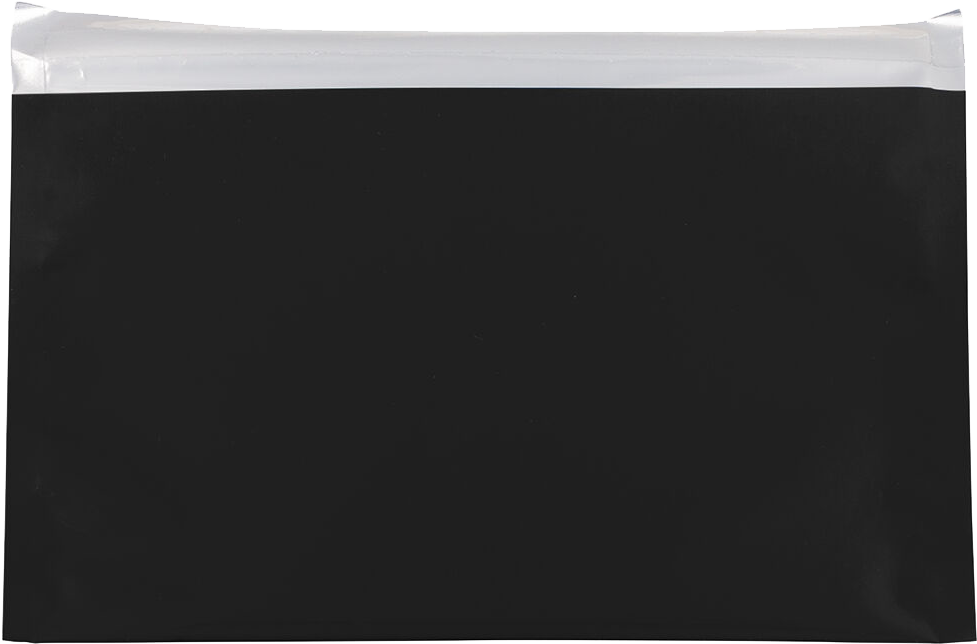 Black Foil 32lb 6 1/8 x 9 1/2 Booklet Envelopes with Peel & Seal