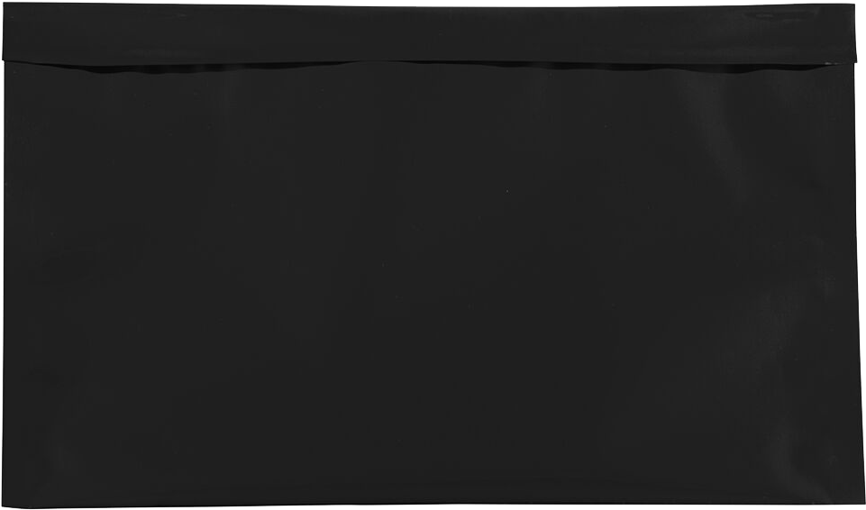 Black Foil 32lb 6 1/8 x 9 1/2 Booklet Envelopes with Peel & Seal