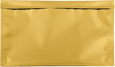 Gold Foil 32lb 6 1/8 x 9 1/2 Booklet Envelopes with Peel & Seal