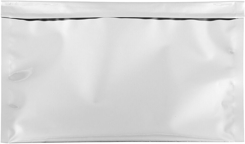 Silver Foil 32lb 6 1/8 x 9 1/2 Booklet Envelopes with Peel & Seal