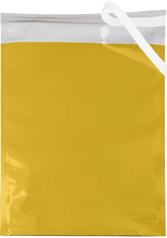 Gold Foil 32lb 9 x 12 Open End Envelopes with Peel & Seal