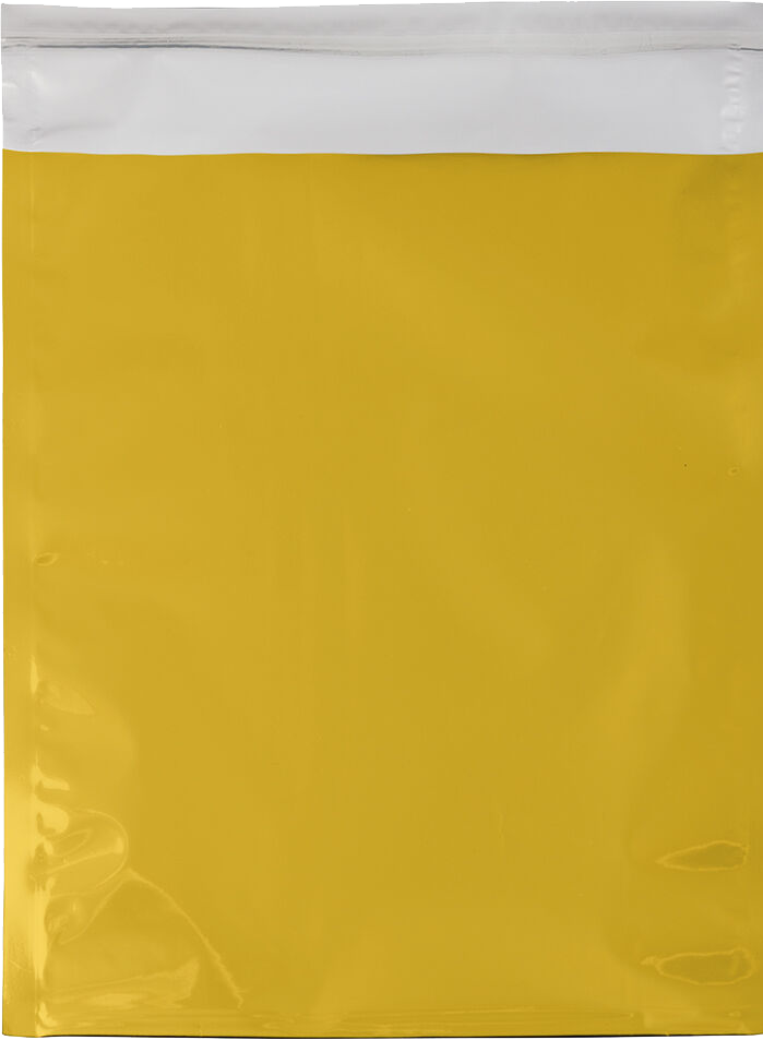 Gold Foil 32lb 9 x 12 Open End Envelopes with Peel & Seal