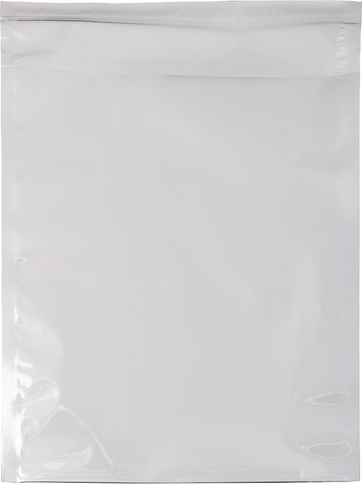 Silver Foil 32lb 10 x 13 Open End Envelopes with Peel & Seal