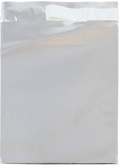 Silver Foil 32lb 6 1/4 x 7 7/8 Invitation Envelopes with Peel & Seal