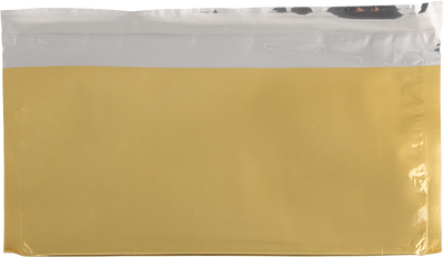 Gold Foil 32lb #10 Square Flap (4 1/8 x 9 1/2) with Peel & Seal