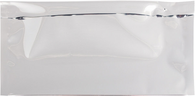Silver Foil 32lb #10 Square Flap (4 1/8 x 9 1/2) with Peel & Seal