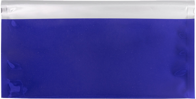 Blue Foil 32lb #10 Square Flap (4 1/8 x 9 1/2) with Peel & Seal