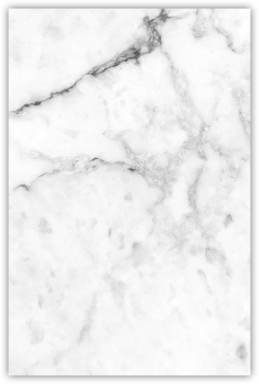 White with Ash Gray Marble Semi-Gloss 14pt C1S 5 1/8 x 3 3/8 One Pocket Landscape Photo Holders with 1 3/8 Inch Pocket